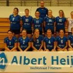 Volleybaldames AH/HVV zetten winterkampioenschap door