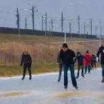 Lekkage ijsbaan Hattem Schaatsen op de IJsbaan van Hattem