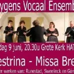 Huygens Vocaal Ensemble zingt Misa Brevis van Palestrina Huygens Vocaal Ensemble zingt Misa Brevis van Palestrina