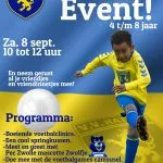 Mini Event v.v. Hattem voor jongste jeugd