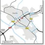 Verkeershinder A28 bij Zwolle door onderhoud bruggen
