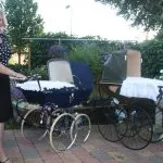 Kinderwagenshow in Zuivelmuseum Wapenveld