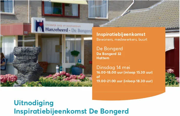 Inspiratiebijeenkomst de Bongerd
