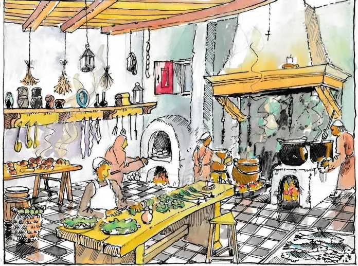 keuken klooster