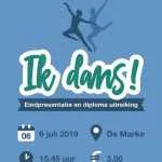 Dansdemonstratie van Hanze Gym Hattem