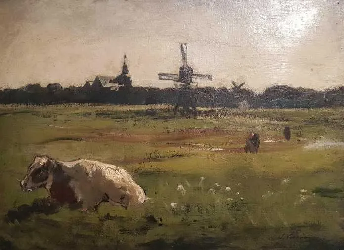voerman museum geschilderde koe
