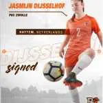 Hattemse Jasmijn Dijsselhof gaat in VS voetballen