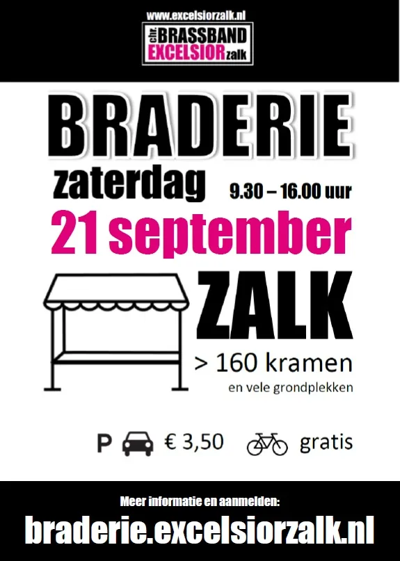 poster braderie 2019