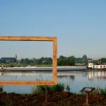 Kunstenaars schilderen IJssellandschap bij Zwolle en Hattem