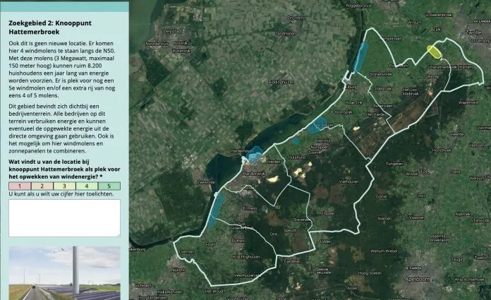 RES plaatsen windmolen