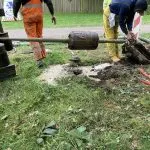 Elektraleidingen onder Hessenweg doorgetrokken