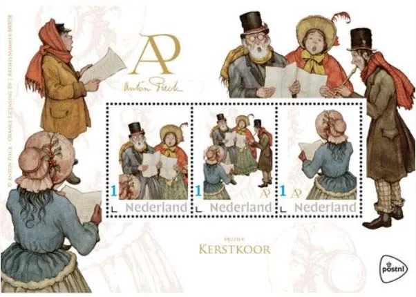 Anton Pieck postzegels