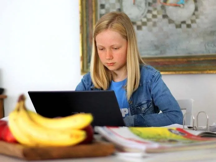 school laptop