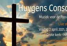 Huygens Consort geeft online concert op Goede Vrijdag