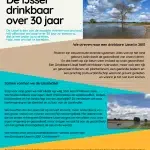 B&W Hattem ondertekenen manifest drinkbare rivier
