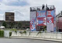 Bekijk de Spoorzone Zwolle vanuit een 9 meter hoge uitkijktoren