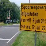 Spoorwegovergang Hilsdijk afgesloten