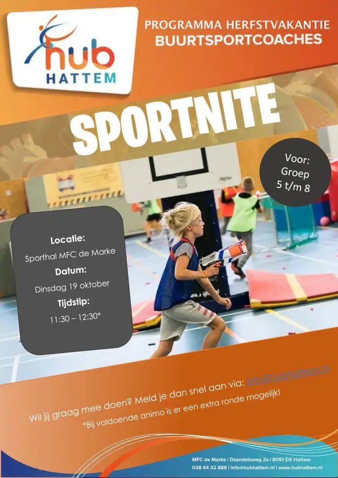 sportnite buurtsportcoach