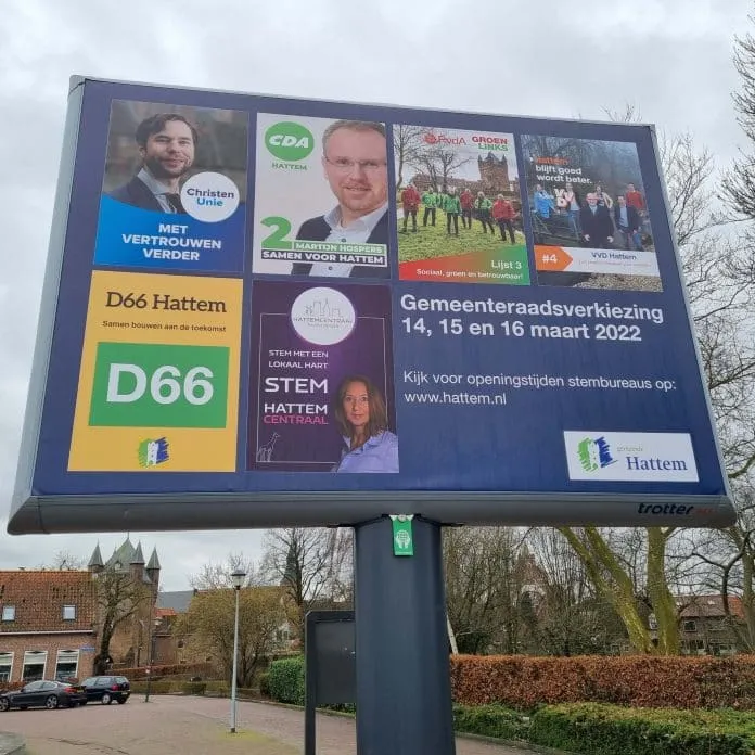 verkiezingsbord
