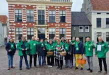 CDA-lijsttrekkers provincie en waterschap bezoeken Hattem