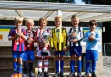 Prijsuitreiking van de Champions League sv Hatto-Heim
