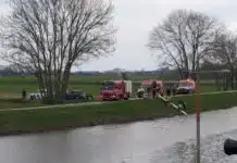 Persoon te water in Hattem?