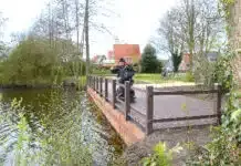 Visvereniging blij met nieuwe steiger