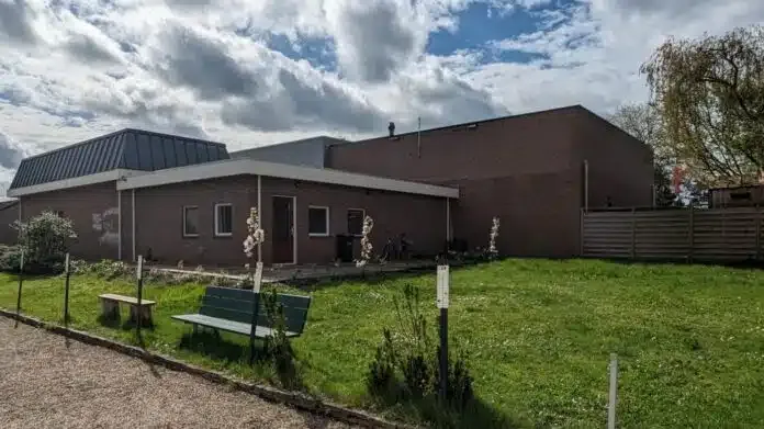 Achterzijde Rode Kruis Gebouw