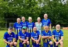 Walking Footballers spelen toernooi in Hattem