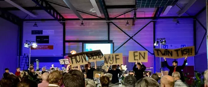 de CMH tijdens het 125-jarig jubileumconcert in november