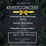 Kerstconcert Ons Genoegen, Hattems Mannenkoor en Grace & Glory