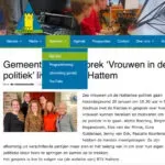 Gemeenteraadsgesprek ‘Vrouwen in de politiek’ live op RTV Hattem