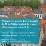 Jongeren praten mee over wonen