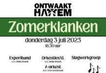 Muziekvereniging Ontwaakt sluit seizoen feestelijk af met zomerklanken
