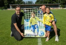 Seizoen afsluiting voor Mini’s v.v. Hattem op hoofdveld