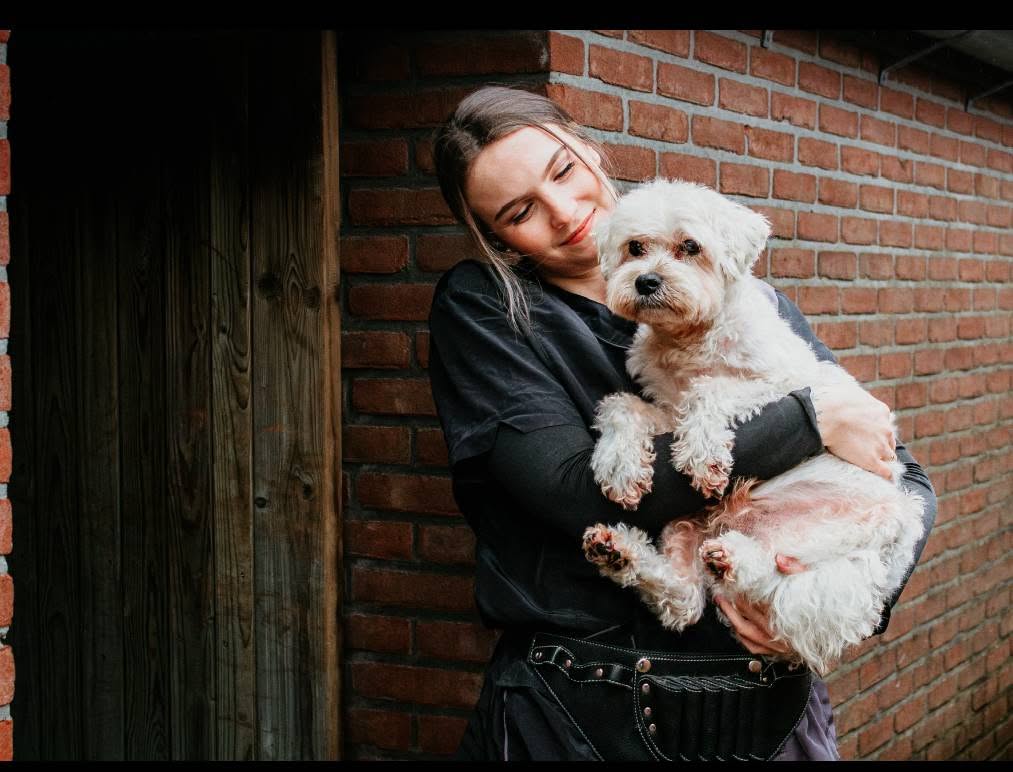 De hond van Jasmijn maakte van haar een ondernemer (HH)