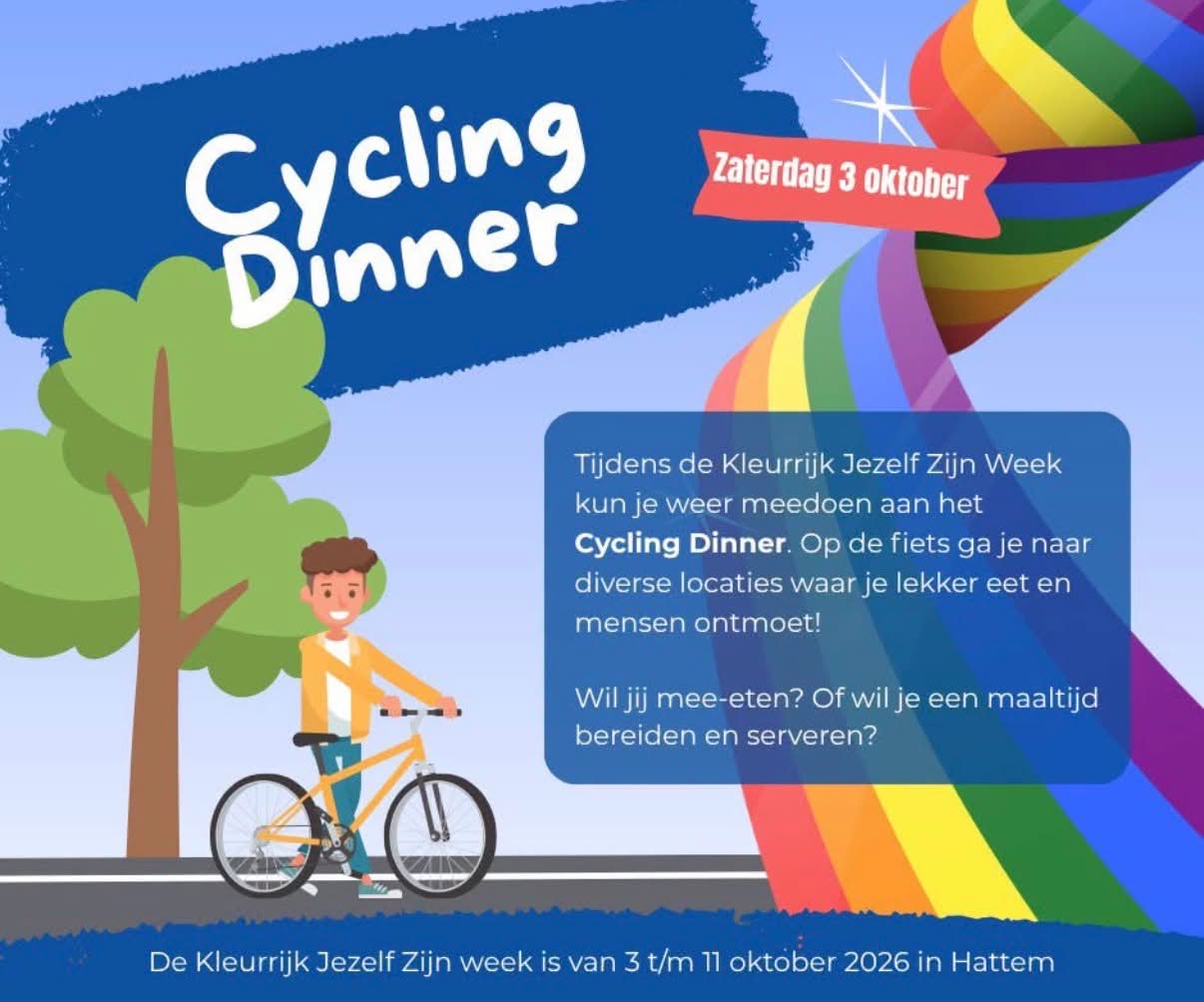 Kleurrijk Cycling Dinner zoekt thuiskoks