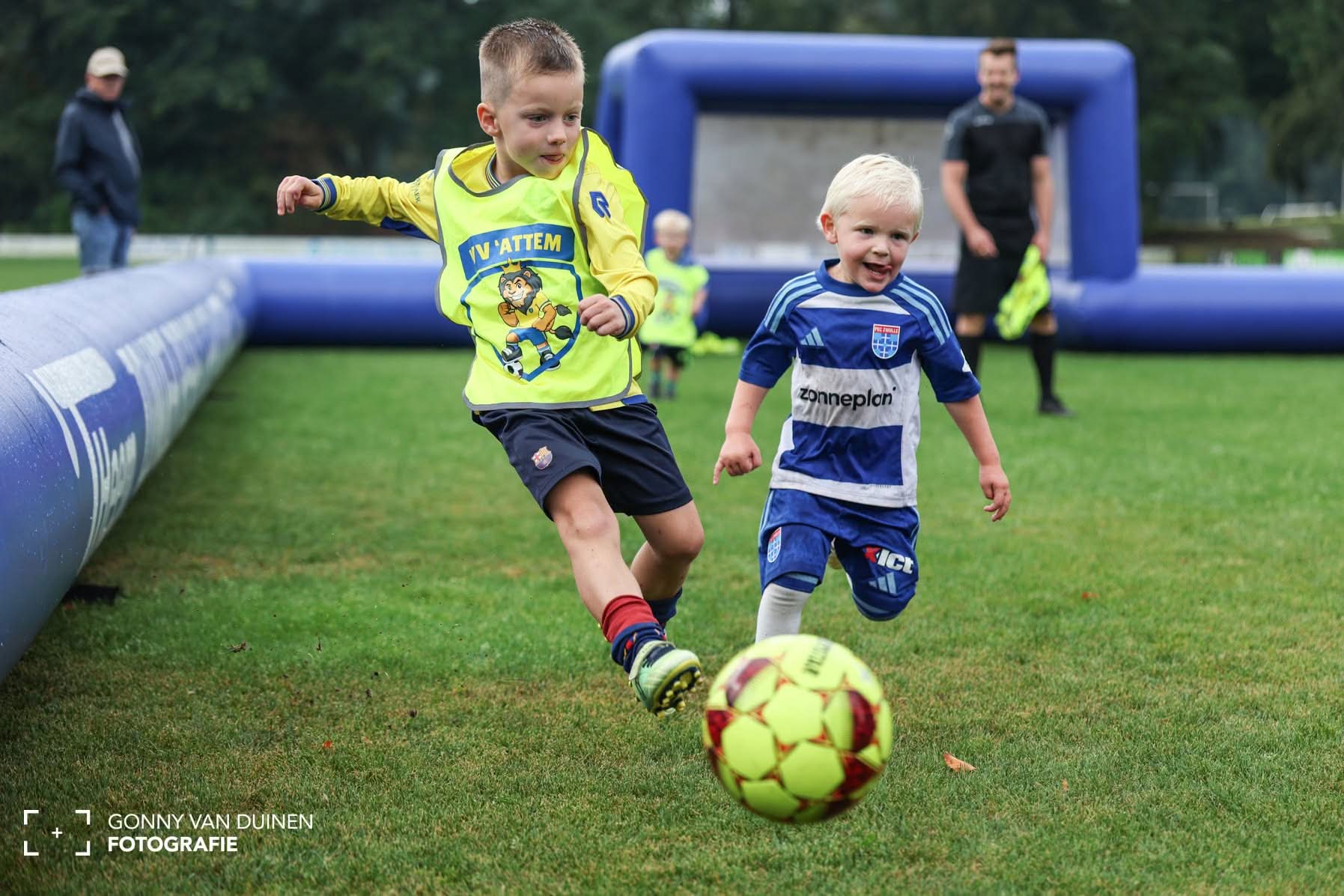 Eerste kick-off Welpjes v.v. Hattem smaakt naar meer