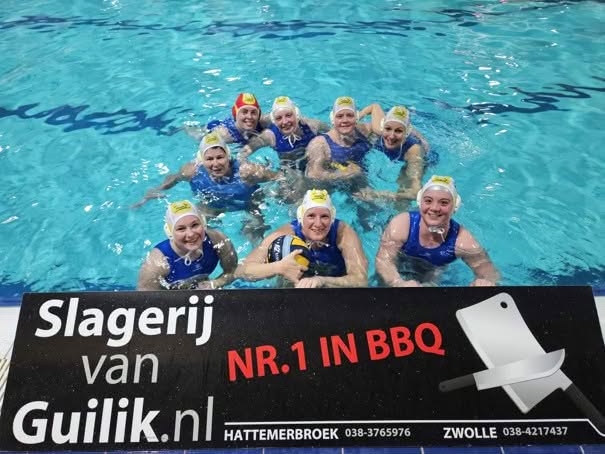Waterpolodames Z&PC Hatto-Heim tevreden