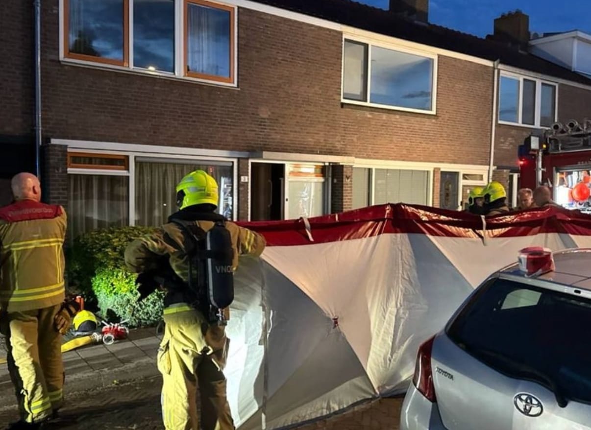 Twee gewonden bij woningbrand Begoniastraat