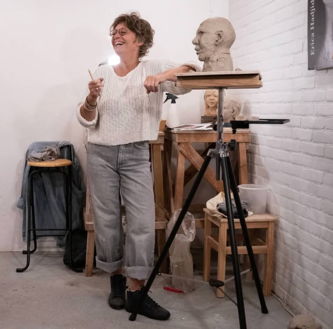 Open Atelierdagen komen er aan – Erica Hadjidakis verzorgt kunstklas