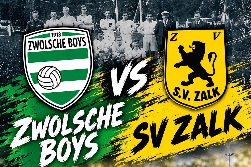 Comeback kid SV Zalk verslaat Zwolsche Boys