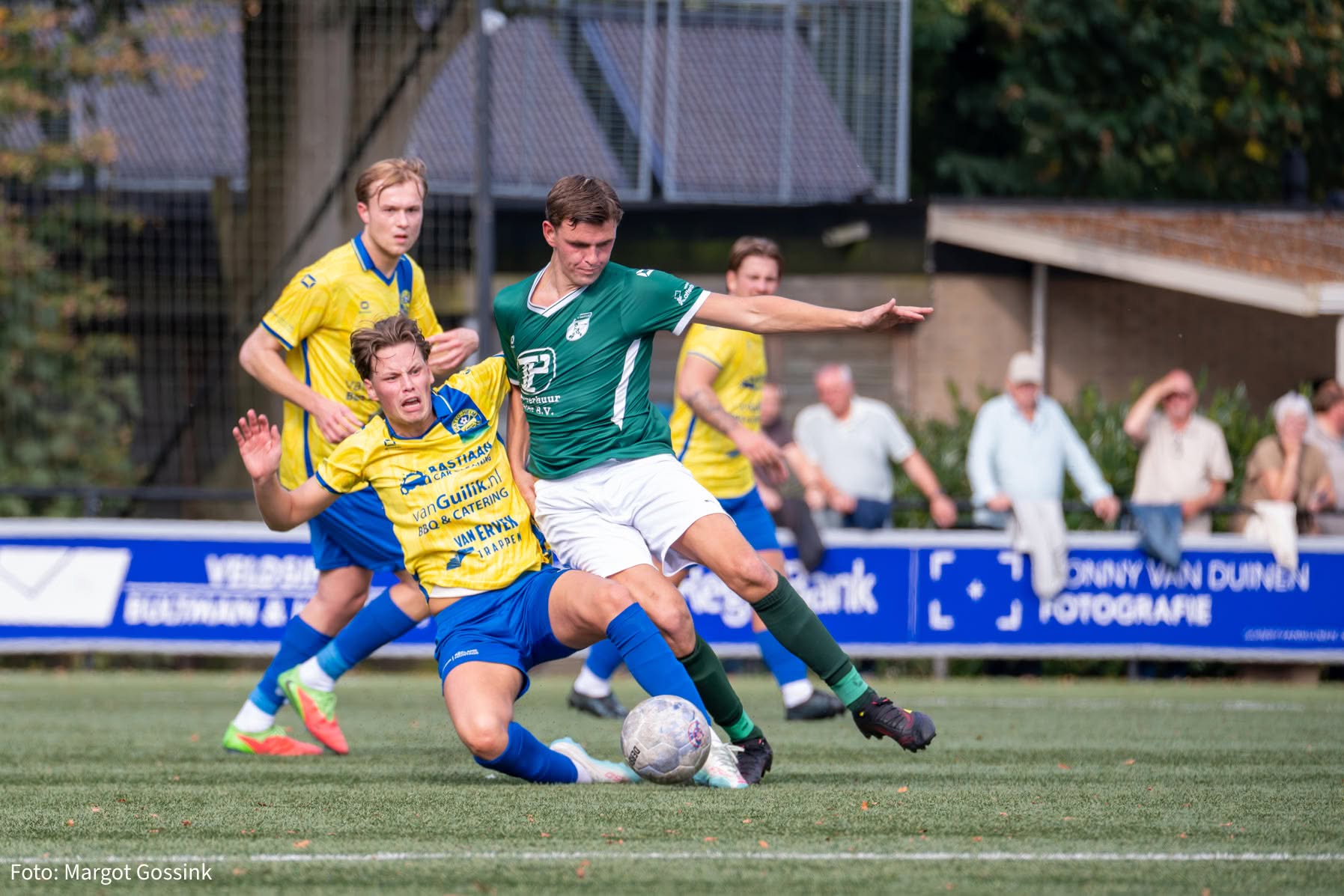 Jubilaris Van der Ziel beslist wedstrijd tegen ’t Harde